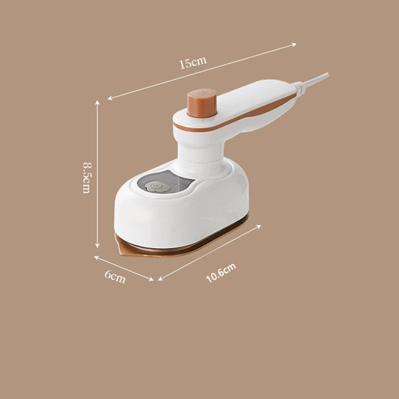 Foldable Portable Travel Sprinkler Iron - Portable Mini Ironing Machine with 180 ° Rotating Head - Professional Essential