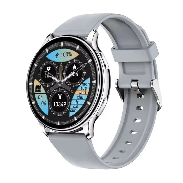 New Smartwatch 2025 Round AMOLED  relojes para hombres  Bluetooth Wireless Smart Watches For Man Woman Custom Watch Faces Watch