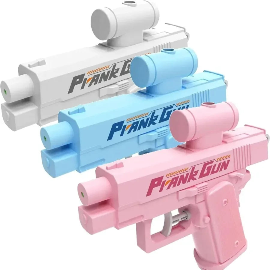 Prank Water Gun Non Electric Pistol High-pressure Two Sided Full Automatic Shooting Water Beach Toy Gun For kid Children Adult
