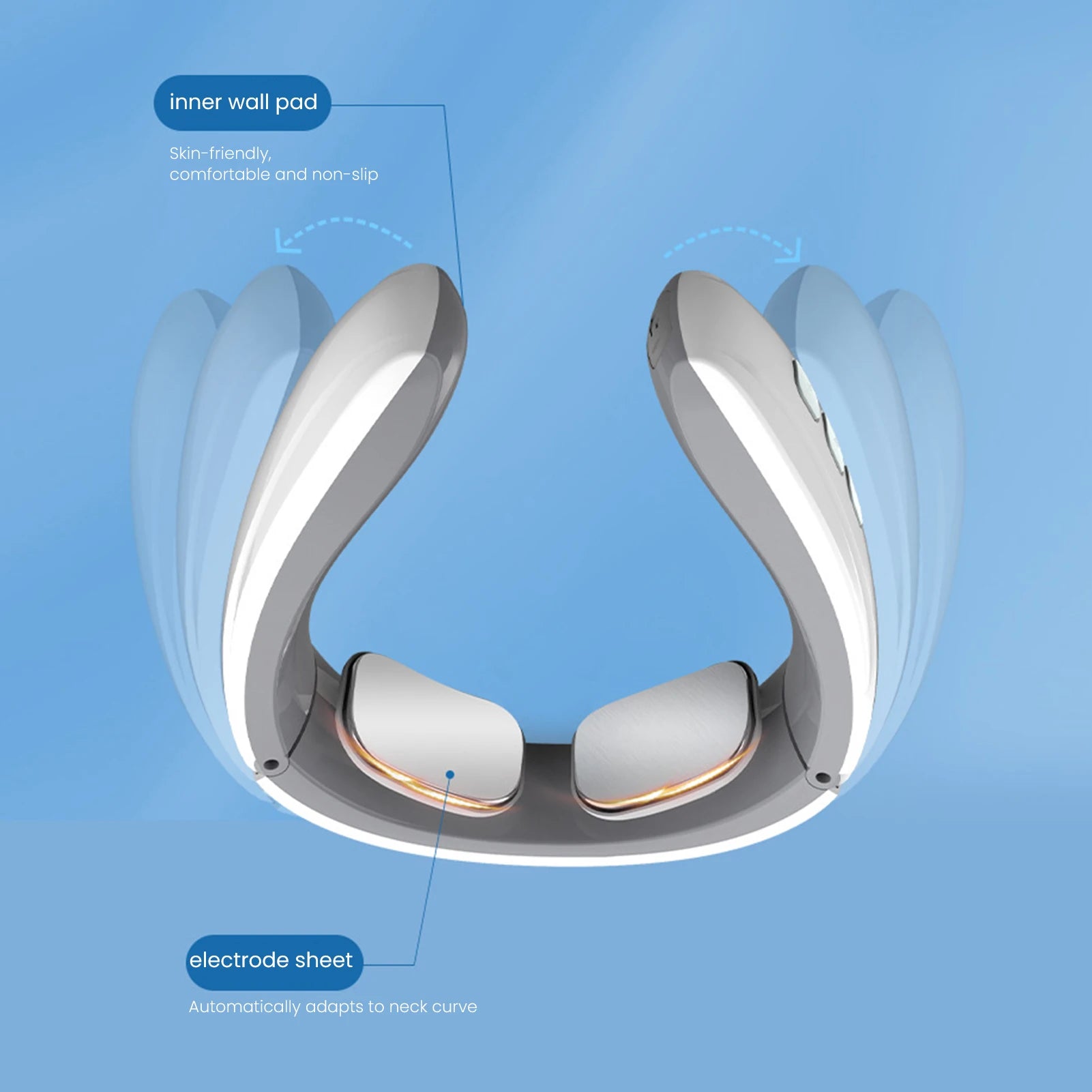 Electric Neck Massager shoulder and Neck Neck Protector Household Mini Portable Cervical Spine Massage machine health care