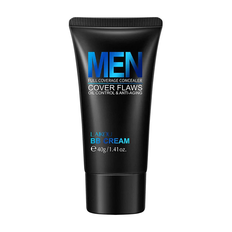 Men'S BB Cream Whitening Oil-control Concealer Freckle Removing Brighten Skin Easy to Wear Makeup Cosmetic Facial Liquid