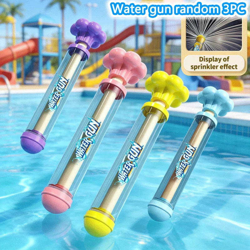 Fireworks Water Gun Children's Water Fights Games Kid Summer Cool Toy Interactive Pull-Out Water Spray Toys Beach Pool Game Prop