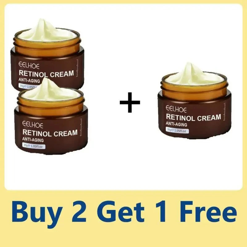 1/3/5PCS Retinol Face Cream Wrinkle Remover Anti-Aging Firming Lifting Fade Fine Lines Serum Whitening Moisturizing Skin Care