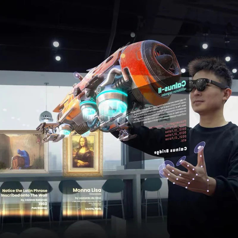 Xreal Air 2 Ultra AR Glasses 6DoF Smart Glasses 52° FOV 385-inch HD Space Giant Screen Portable Private Cinema