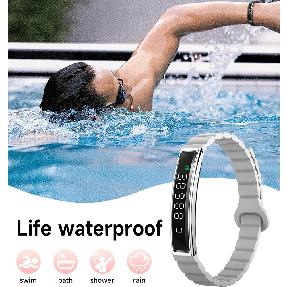 New Smart Bracelet Women Smartwatch Men Fitness Tracker HeartRate Blood Oxygen Waterproof Sport Smart Band Watch For Android iOS