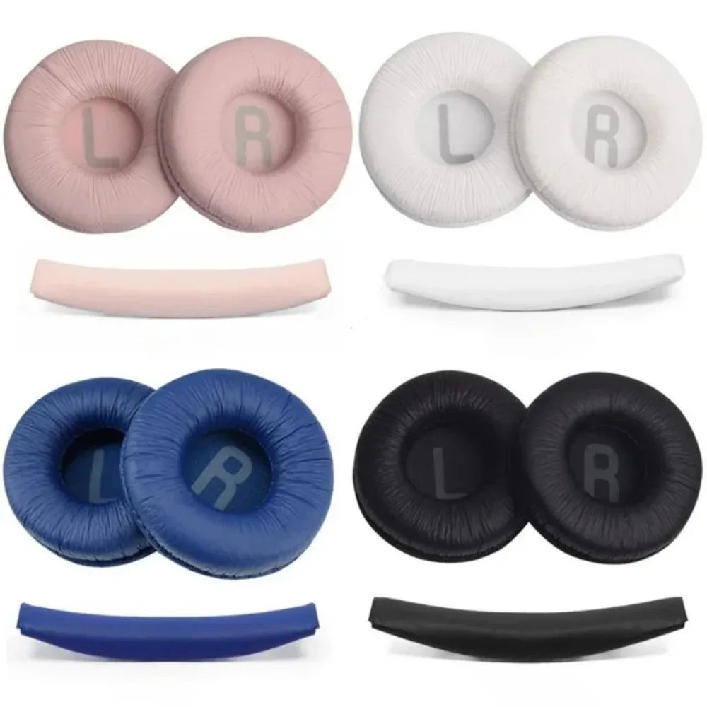 1Set Earpads Replacement Ear Cushions Pad Covers Top Headband For JBL T450BT T500BT Tune600 660 510BT Headphone Headset