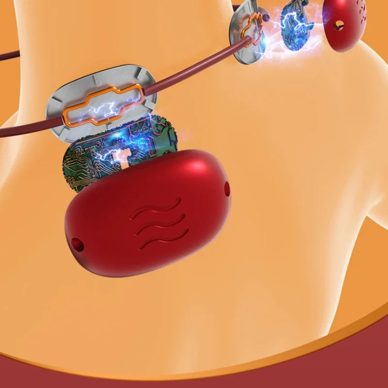 Cervical Spine Massager with Hot Massage Relax Relief Portable Hot Compress Neck Spine Massager Spa Relaxation Treatment Tools