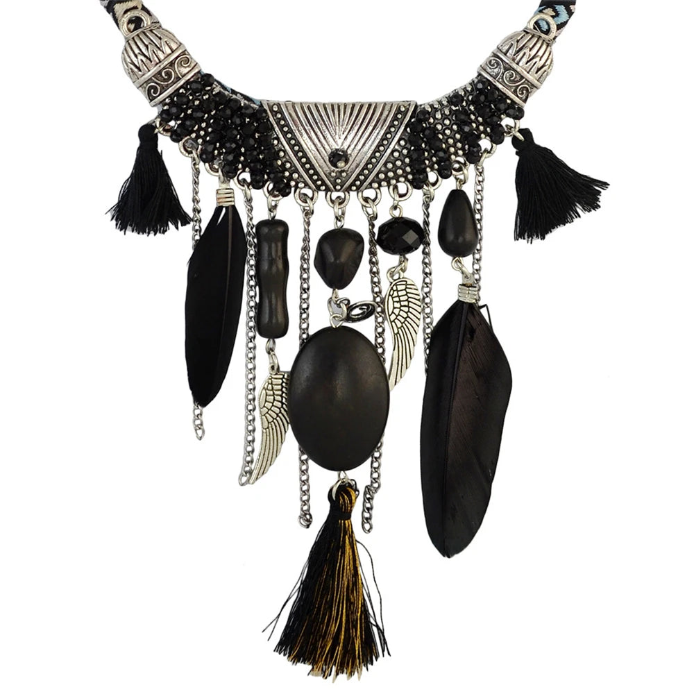 Vintage, turquoise, uniquely designed necklace, bohemian, personalized ethnic necklace, party accessories