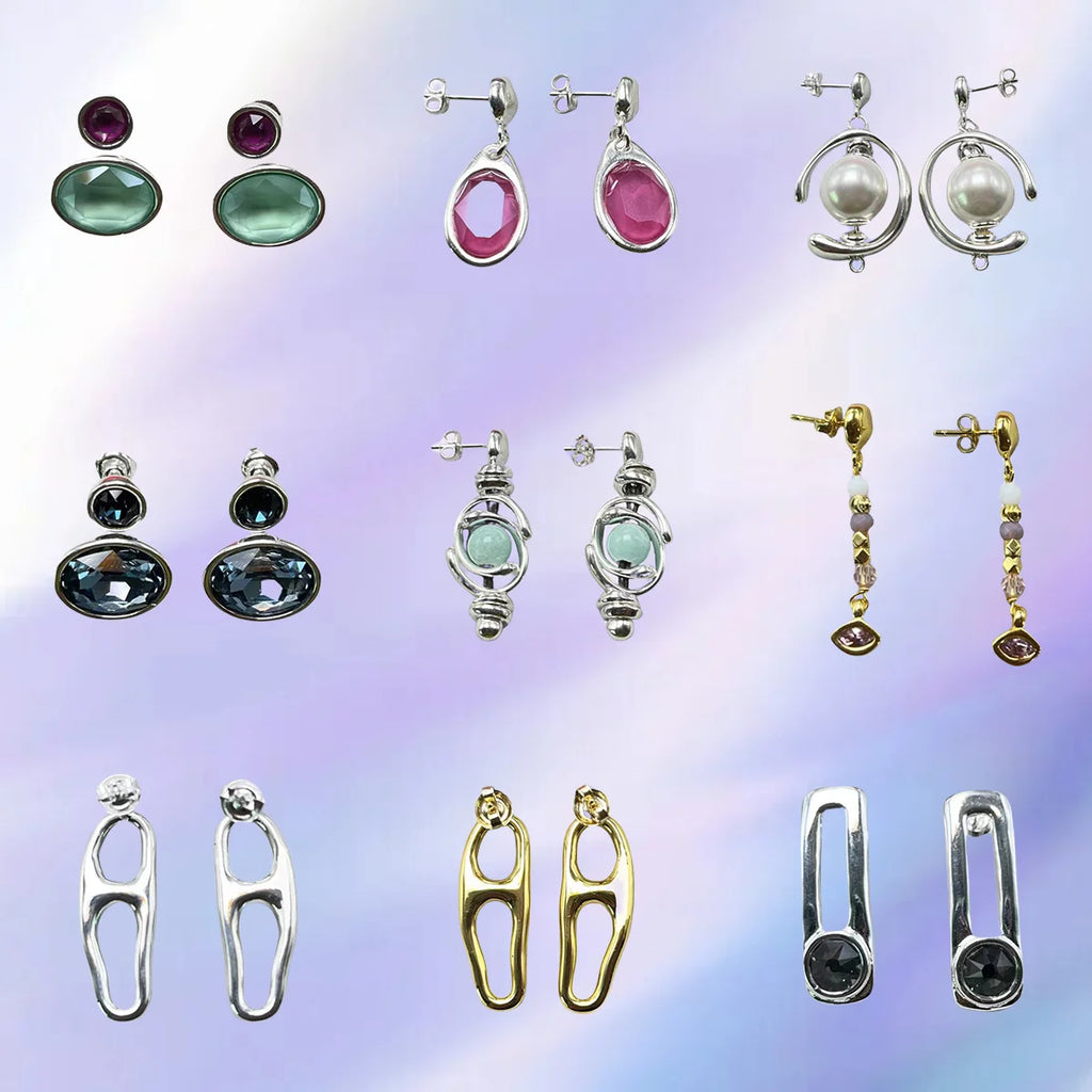 2025 New Hot Spanish Jewelry Women's Party Luxury Accessories; Exquisite Accessories; High Quality Earrings Gift 12