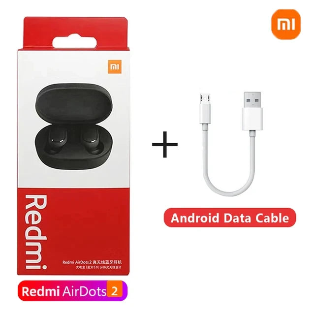 Xiaomi Redmi Airdots 2 Wireless Bluetooth Headset with Mic Earbuds Airdots 2 Fone Bluetooth Earphones Wireless Headphones