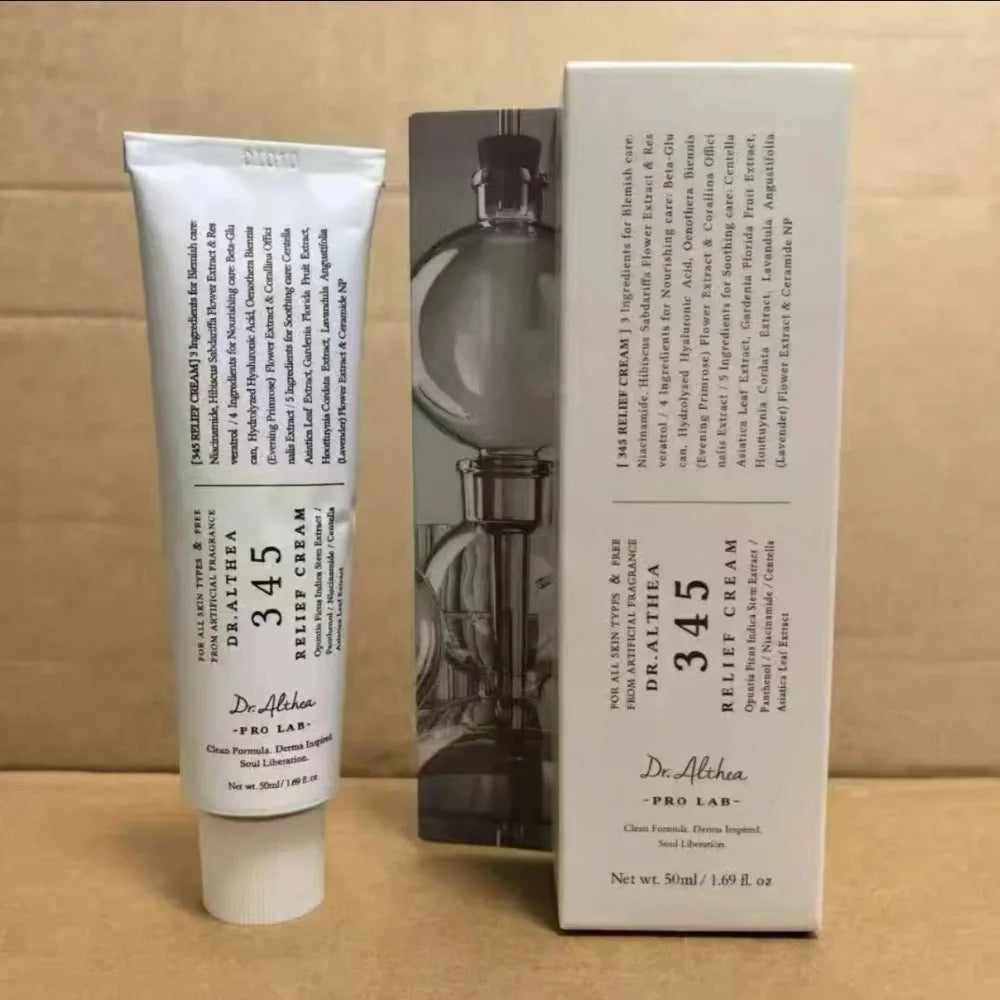 345 Antioxidant Cream Moisturize Intensive Repair Barrier Soothing Acne Oil Sensitive Skin 50ml Relief Cream Korean Gentle Care