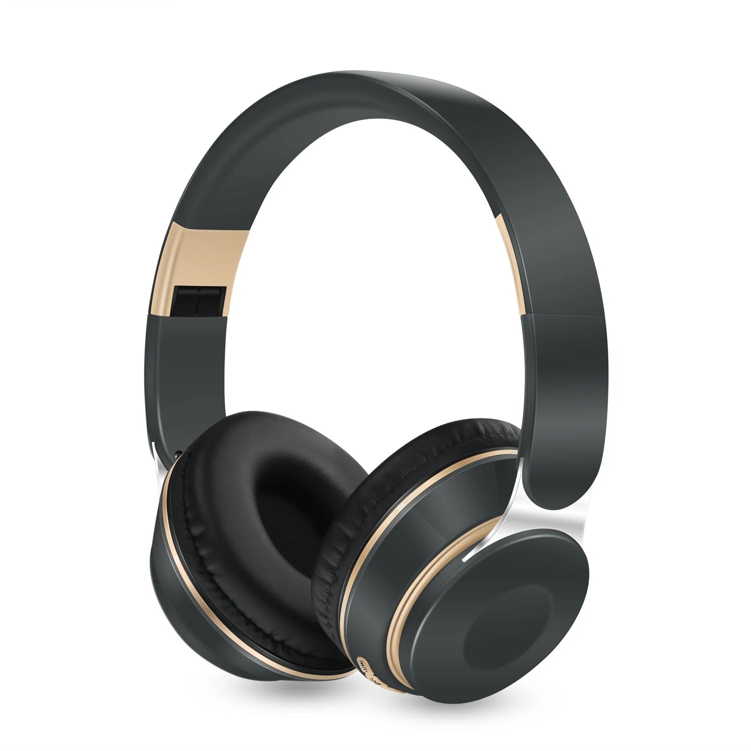 Earphones Wireless Bluetooth Headphones Stereo Headband with SD Card Slot And Mic for Android IOS Tablet - Student Gift