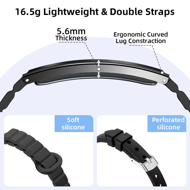 New Sport Fitness Tracker Smart Bracelet Heart Rate Blood Oxygen Monitor Pedometer Call Reminder Smartwatch Band for Men Women