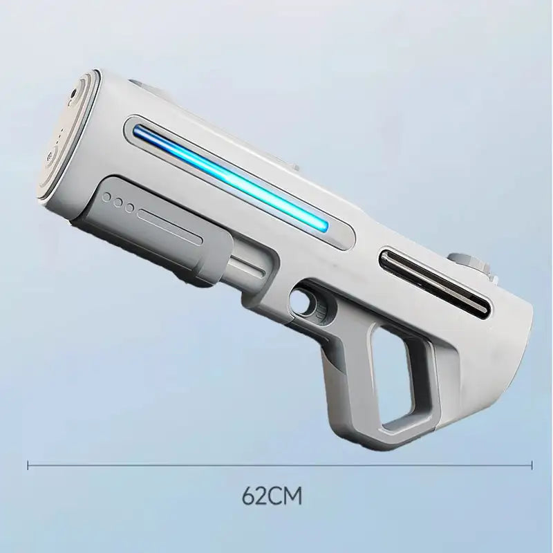 Long-Range Electric Water Blaster With LED High Pressure Fully Automatic Electric Pulse Water Gun Large Capacity Water Gun Toys