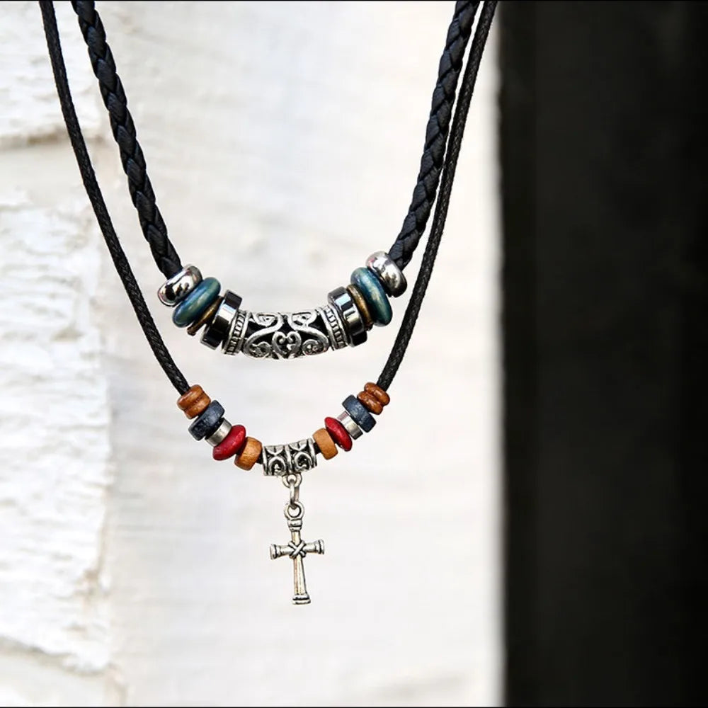 Trend Hiphop Rock Necklace Fashion Retro Attractive Retro Trendsetter Pendant Colorfast Jewelry Accessories Party