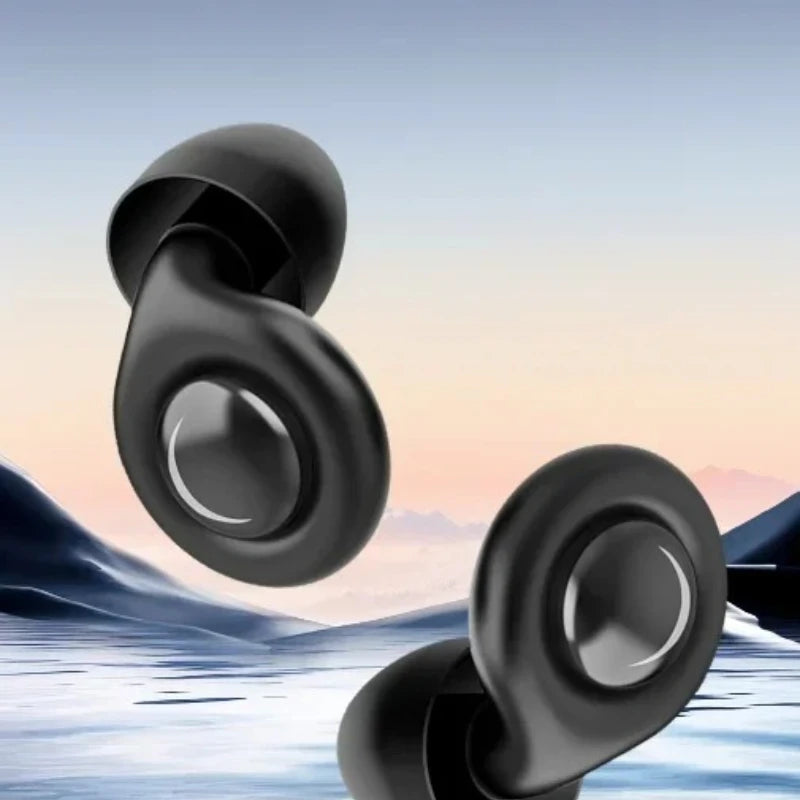 Silicone Ear Plugs Noise Cancelling for Sleeping Reusable Hearing Protection for Concerts Travel