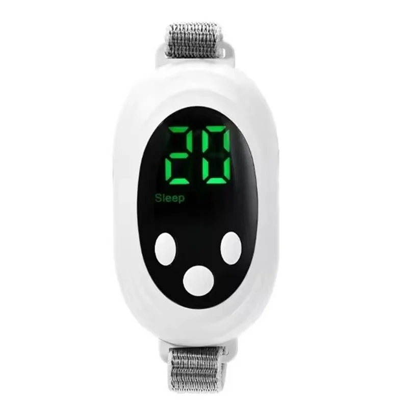 A44U Convenient Handheld Sleep Aid EMS Mini Current Calming Sleep Aid Multi Level Adjustment Intelligent Sleep Aid USB