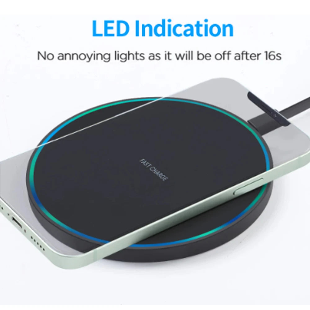 60W Wireless Charger For Ulefone Power Armor 18 18T 19 13 14 Pro Armor 11 11T 12 12S 17 Pro Phone Wireless Charging Pad