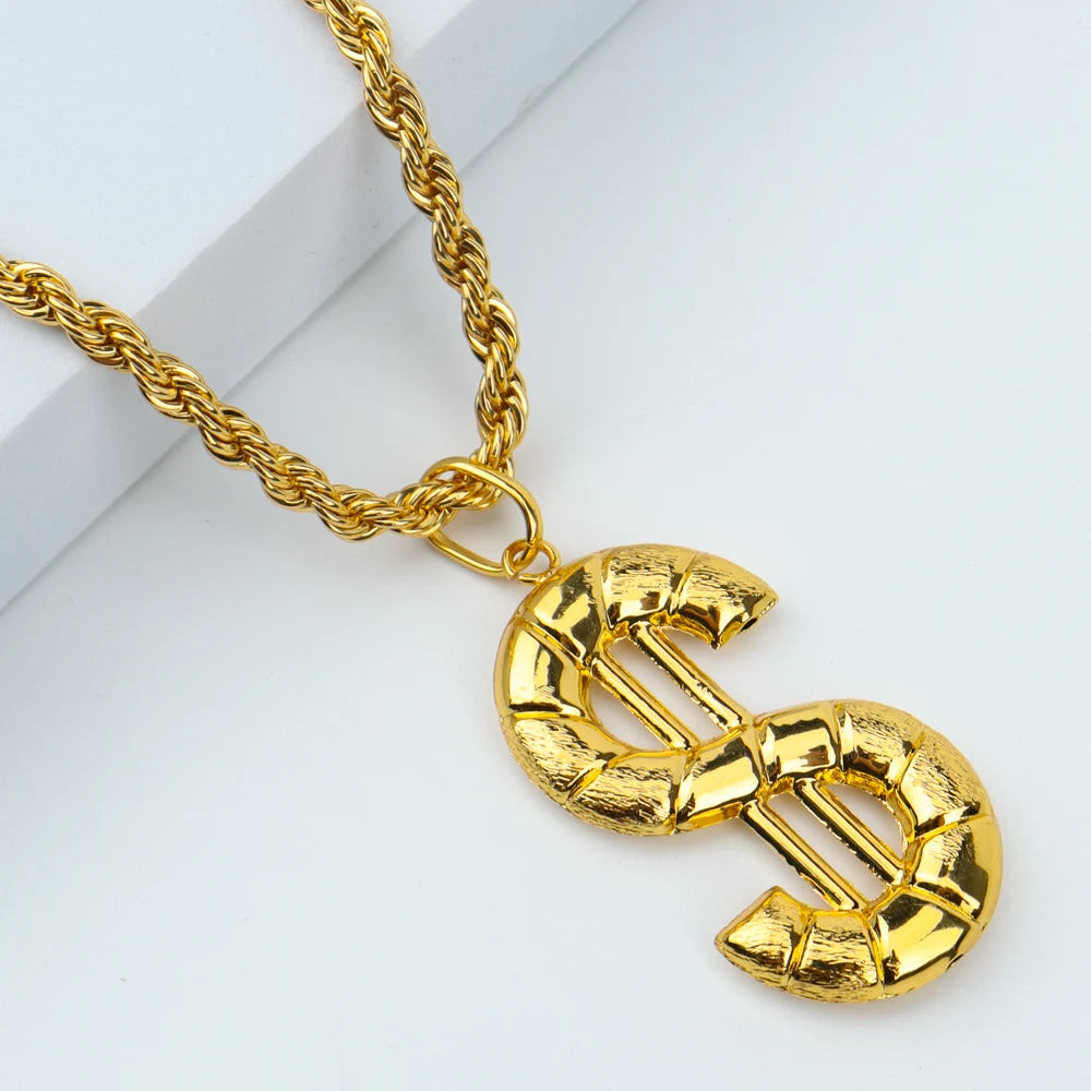 Fashion Necklace For Women Men Dubai Gold Color Jewelry Sets Couple Gift Daily Wear Party Holiday Jewelry Parent Child Set