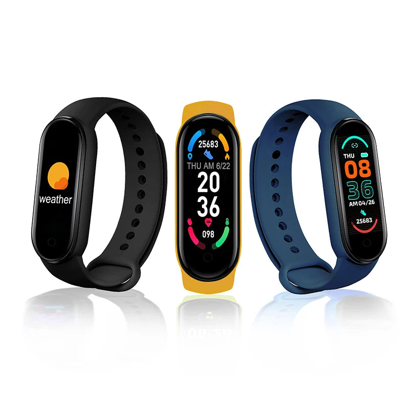 New Smart Bracelet Men Women Fitness Tracker Smartwatch Blood Pressure Heart Rate Monitor Band Smartbracelet For Android iOS