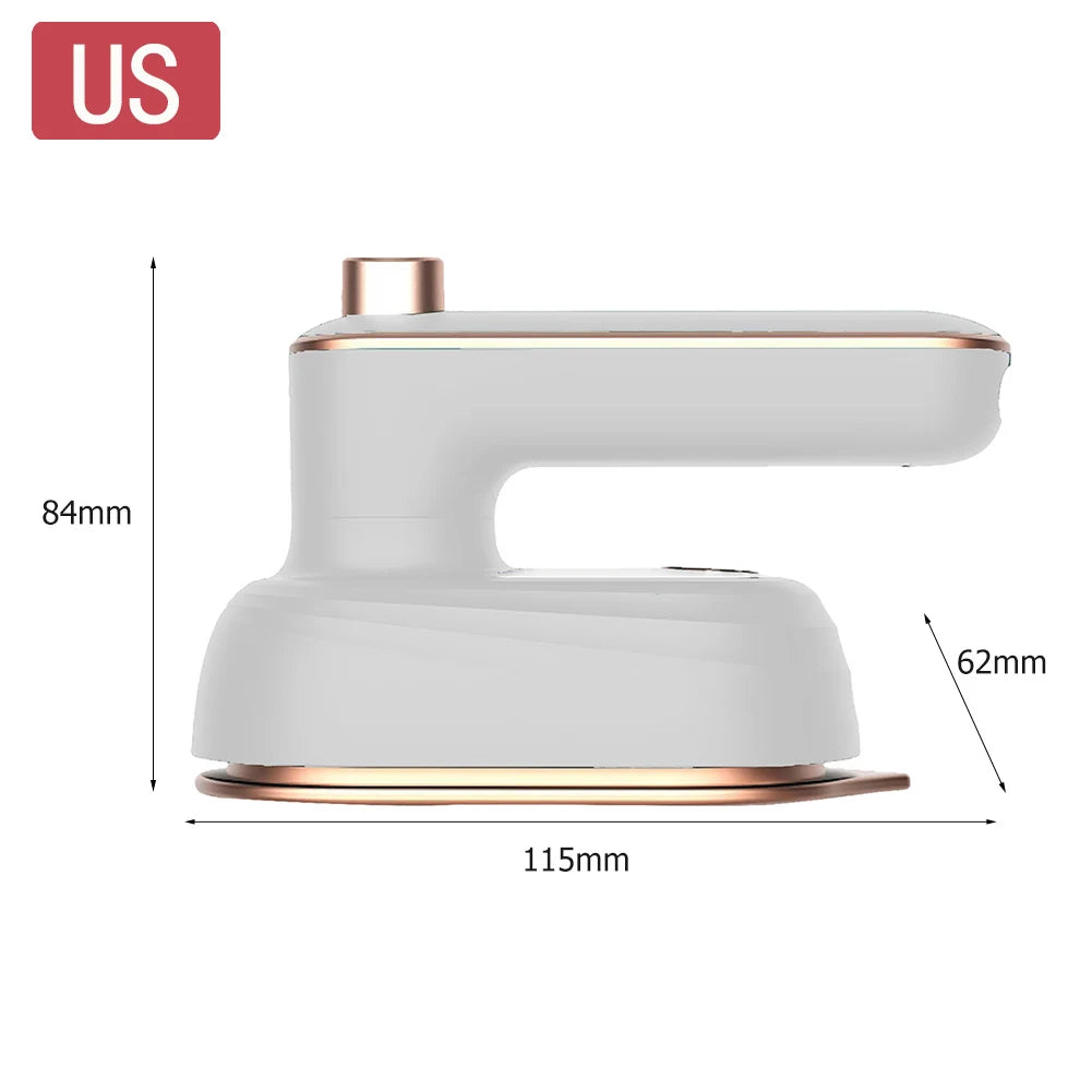 Professional Mini Steam Iron Handheld Portable Garment Steamer Dry Wet Clothes Fabric Ironing Machine for Home and Travel New