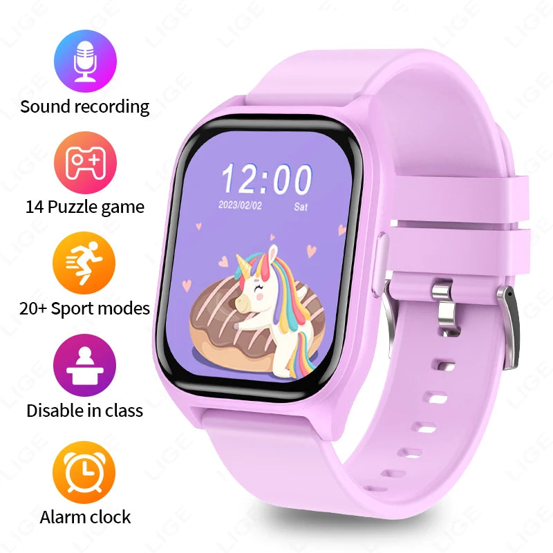Smart Watch for Kids Teens Fitness Tracker Boy Girls Watch with 20 Sport Modes Pedometer Sleep Monitor Kids Watch Birthday Gifts