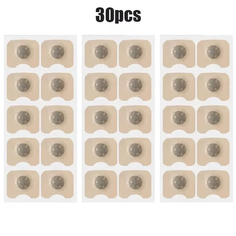 30/60/90/150Pcs Nose Breathing Magnetic Suction Iron Nasal Strips Increase Air Intake Better Sleeping Patch Reduce Snoring Tools