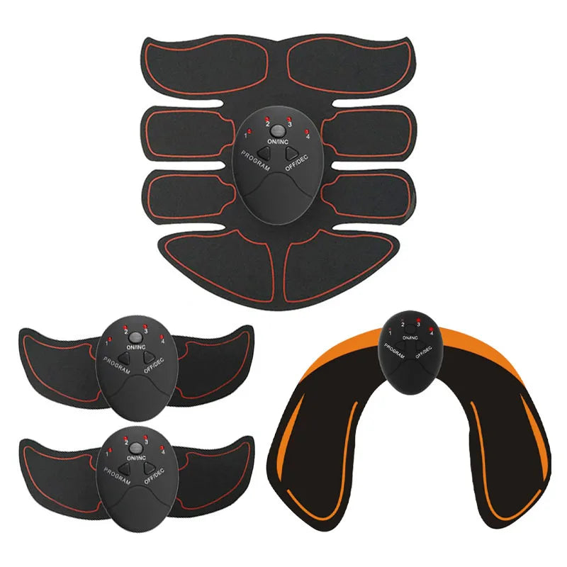 Electric Wireless Muscle Trainer Battery 8 Pack 6pack Abdominal Muscle Trainer Male and Female Fitness  Massager