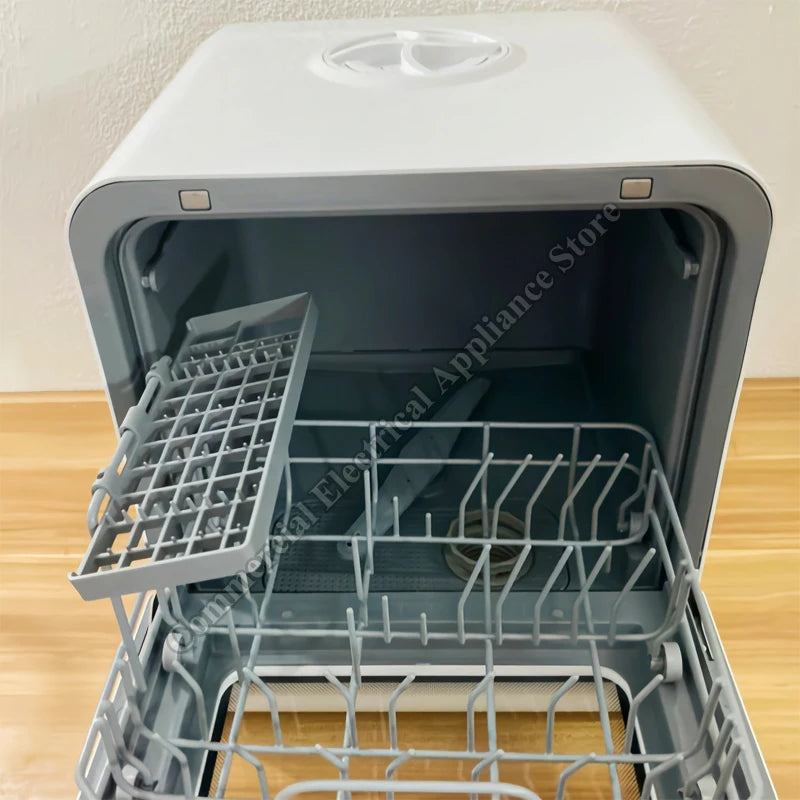 Dishwasher Fully Automatic Intelligent Disinfection Household Desktop with Water Tank Free Installation Portable Dishwasher