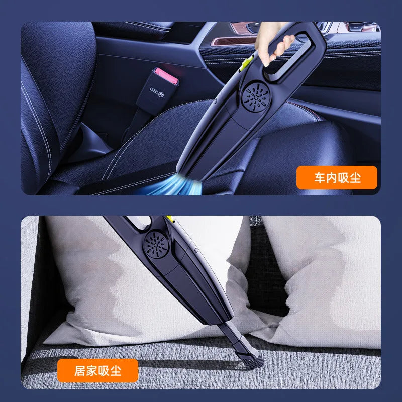 Car Vacuum Cleaner Household Small Handheld High suction High power Machine Low noise Powerful Car Vacuum Cleaner