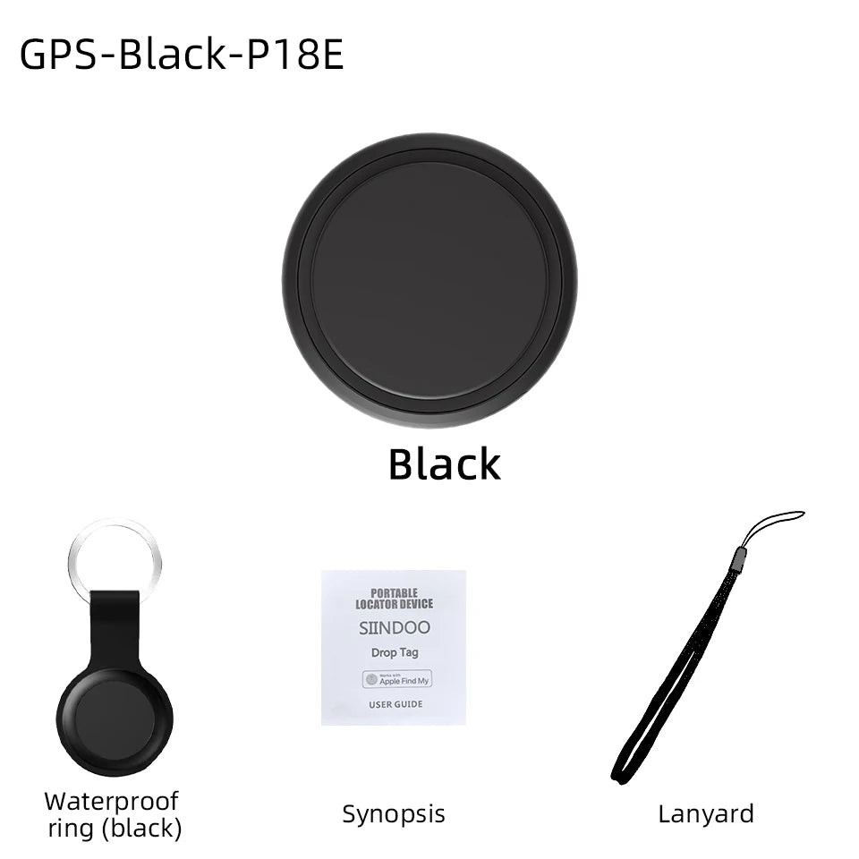 SiindooTag Precise Position Anti Loss Car GPS Instrument Mini Locator GPS Car Tracking  Anti Loss Artifact ElectricBike Backpack