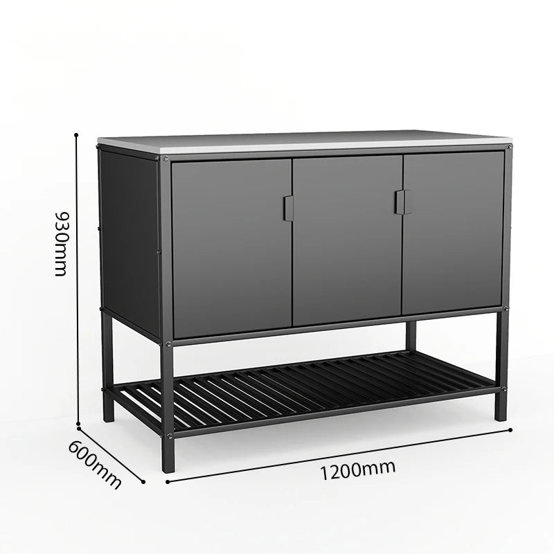 Outdoor Storage Cabinets for Kitchen Barbecue and Garden Versatile Kitchen Furniture