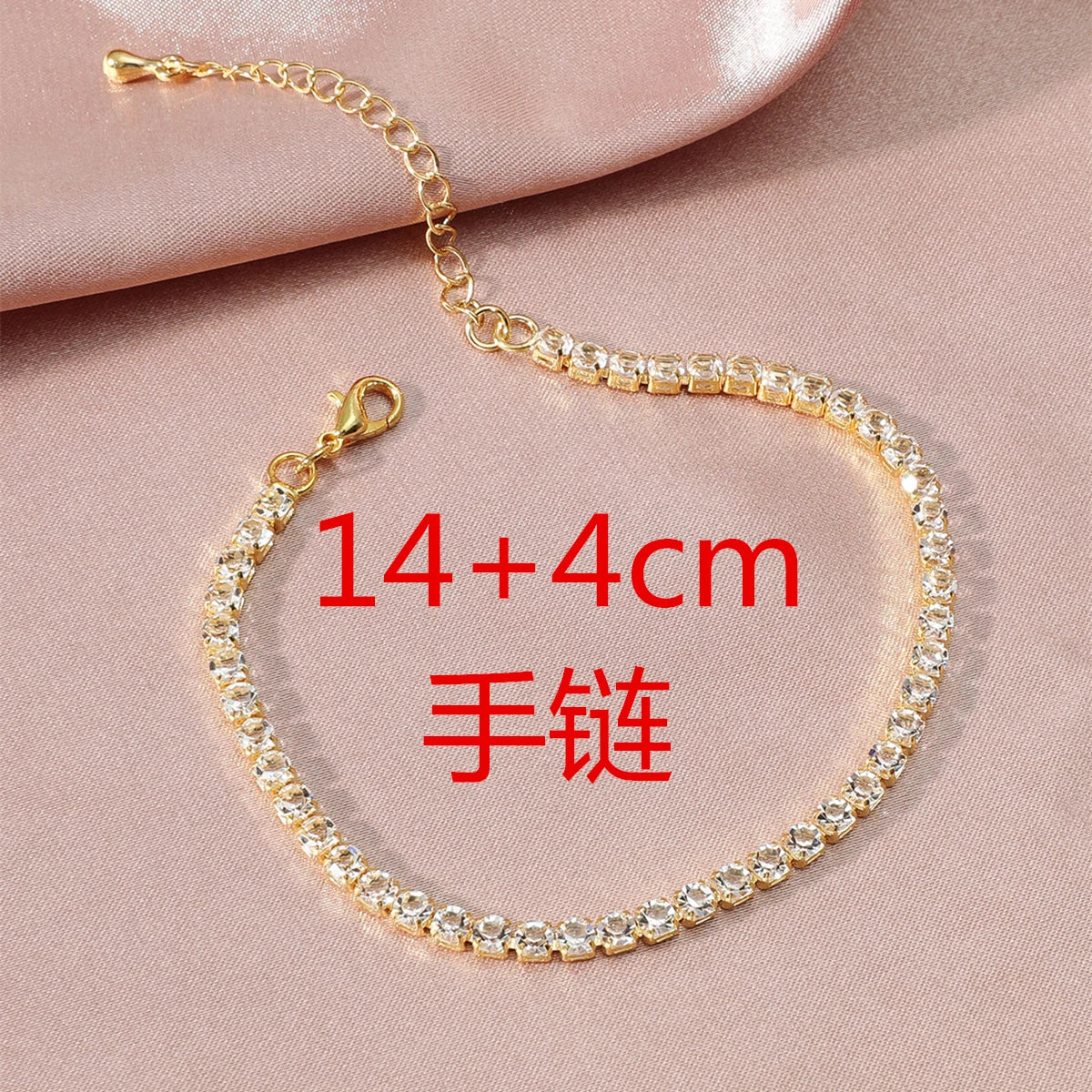 Wedding Bridal Jewelry 1-10 Row Cuff CZ Rhinestone Crystal Stretch Strand Bracelet Bangle Dropshipping
