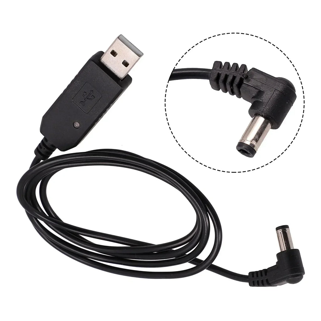 USB Charger Cablefor UV5R UV82 For BFF8 For HP UV82 UV9R Wireless Walkie-talkie For Baofeng All Radio Chargers With 10V Input