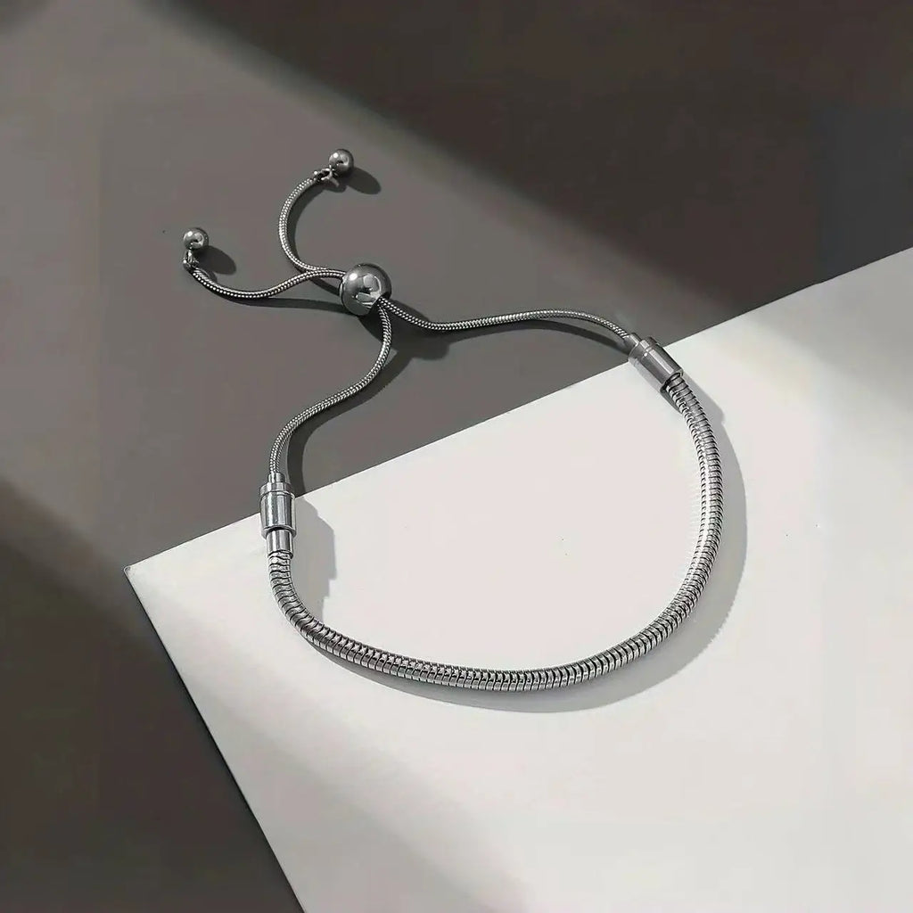 2025 new adjustable bracelet, 925 silver fashion masterpiece charming men's and women's bracelet