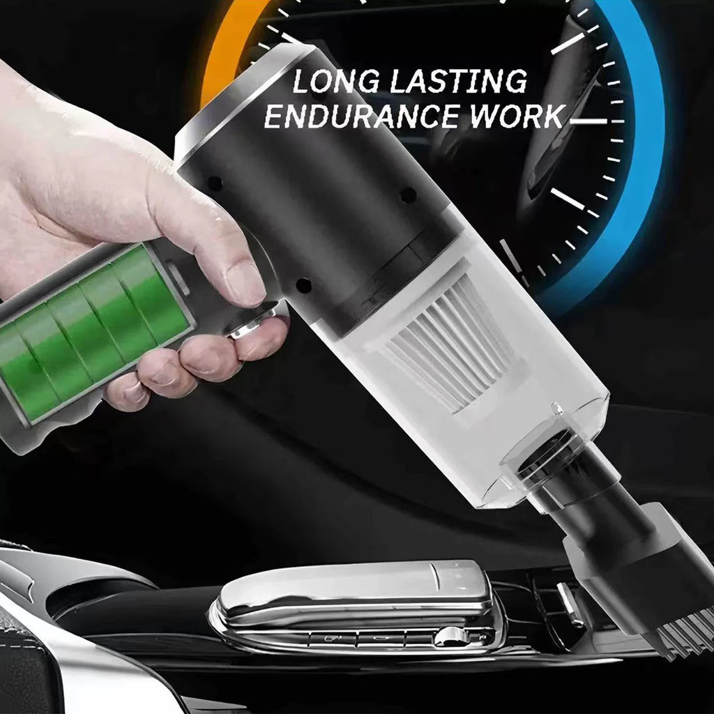 Combination Vacuum Cleaner USB Charging Car Household Vacuum Cleaner Small Car with Fully Automatic High Power Powerful Cleaning
