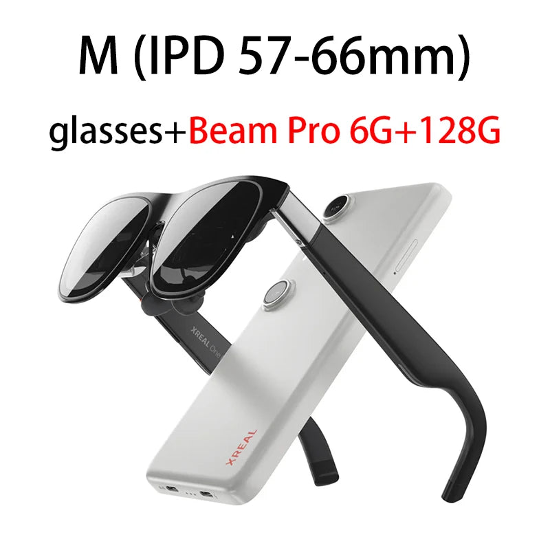 Xreal One Pro Ar NEW Glasses Set BigHD Screen Follow Mode 3Ms M2P Latency Easy Setting Immersive Experience Video Game Movies