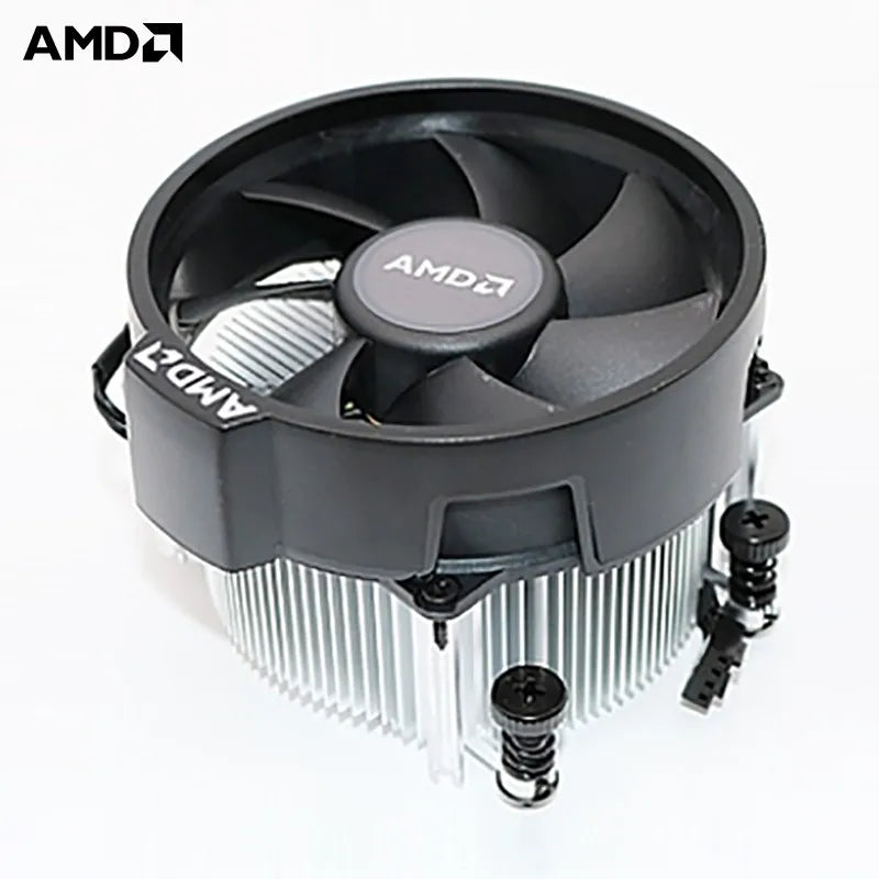 New AMD Original Fan Radiator Cooler Suit For Ryzen 3 Ryzen 5 Ryzen 7 AM5 AM4 CPU R3 R5 5600 5500 5600G R7 5700G R7 5800 R7 7600