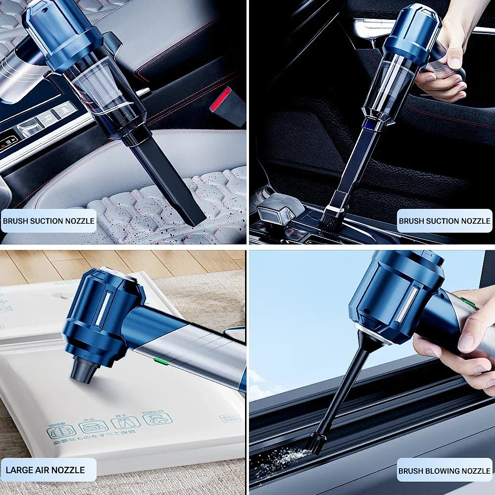 SZUK Car Vacuum Cleaner  Wireless Cleaner Handheld  Mini Vacuum Cleaner Cordless Strong Suction Cleaning Machine Robot Vacuum