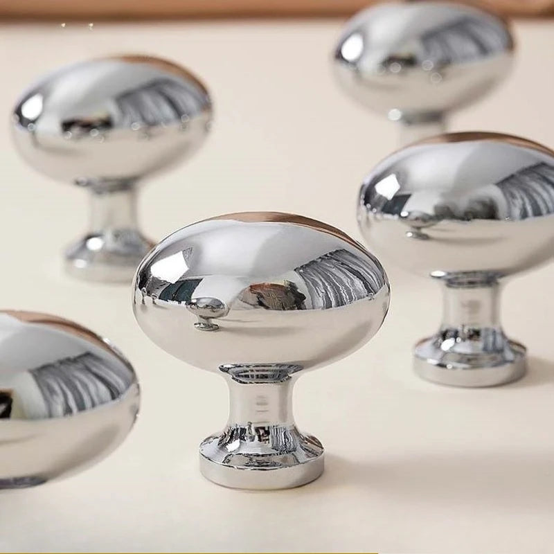 Handles Drawer Cabinet Furniture Kitchen Handles for Cabinet Knob Door Drawer Furniture Kitchen Golden Single Hole