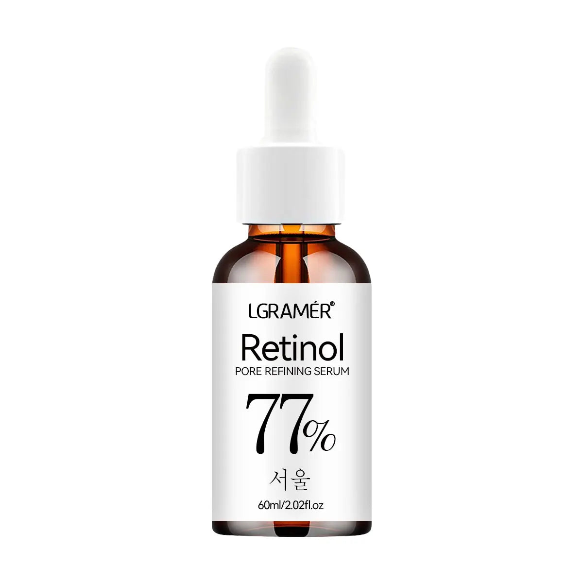 LGRAMER Retinol Facial Serum Anti-Aging, Fade Spots and Wrinkles, Repair Skin Barrier, Suitable for All Skin Types