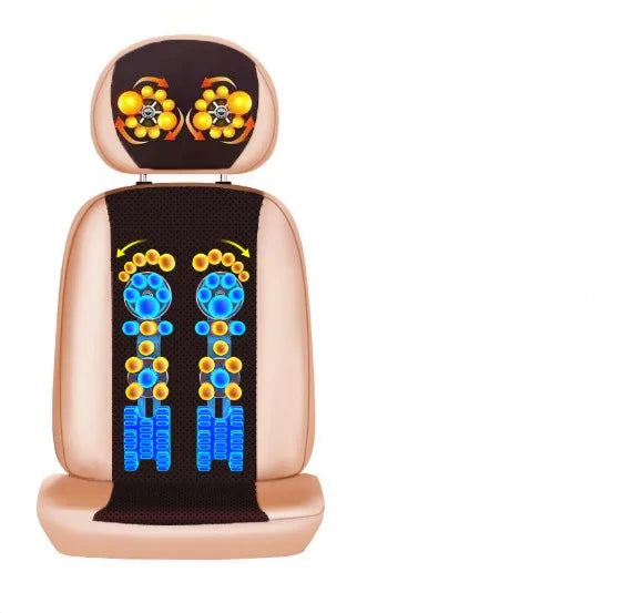 Shoulder and cervical vertebra massager instrument neck waist shoulder back lumbar functional whole body household chair cushion