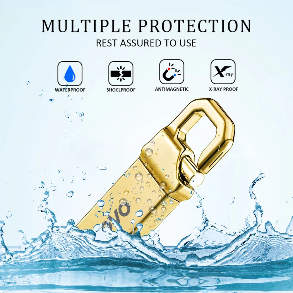 Original Lenovo USB Flash Drive 2TB USB 3.0 Waterproof High Speed Pen Drive Portable SSD 512GB Metal Pendrive U Disk USB Memory