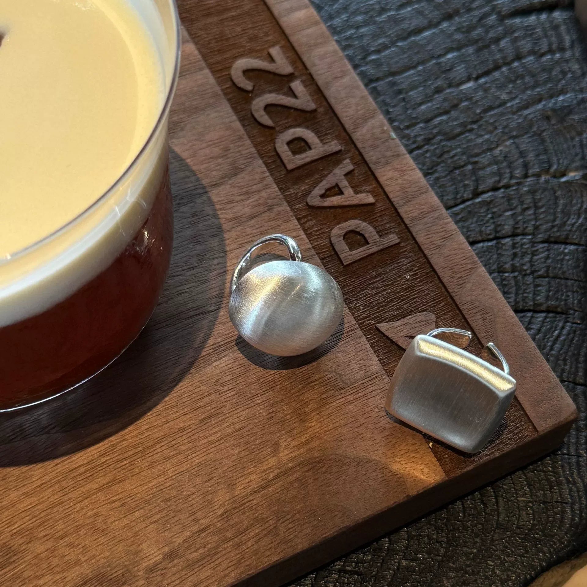 XIYANIKE Exaggerated Classic Scrub Square Geometric Rings For Men Women Hip Hop Fashion New Jewelry Couples Gift Party Rock