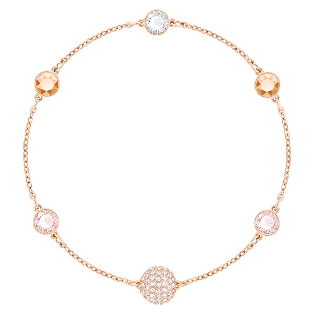 2025 New Fashion Women's Simple Round Ball Bracelet Austrian Crystal Small Pearl Invisible Magnetic Clasp Bracelet Romantic Gift