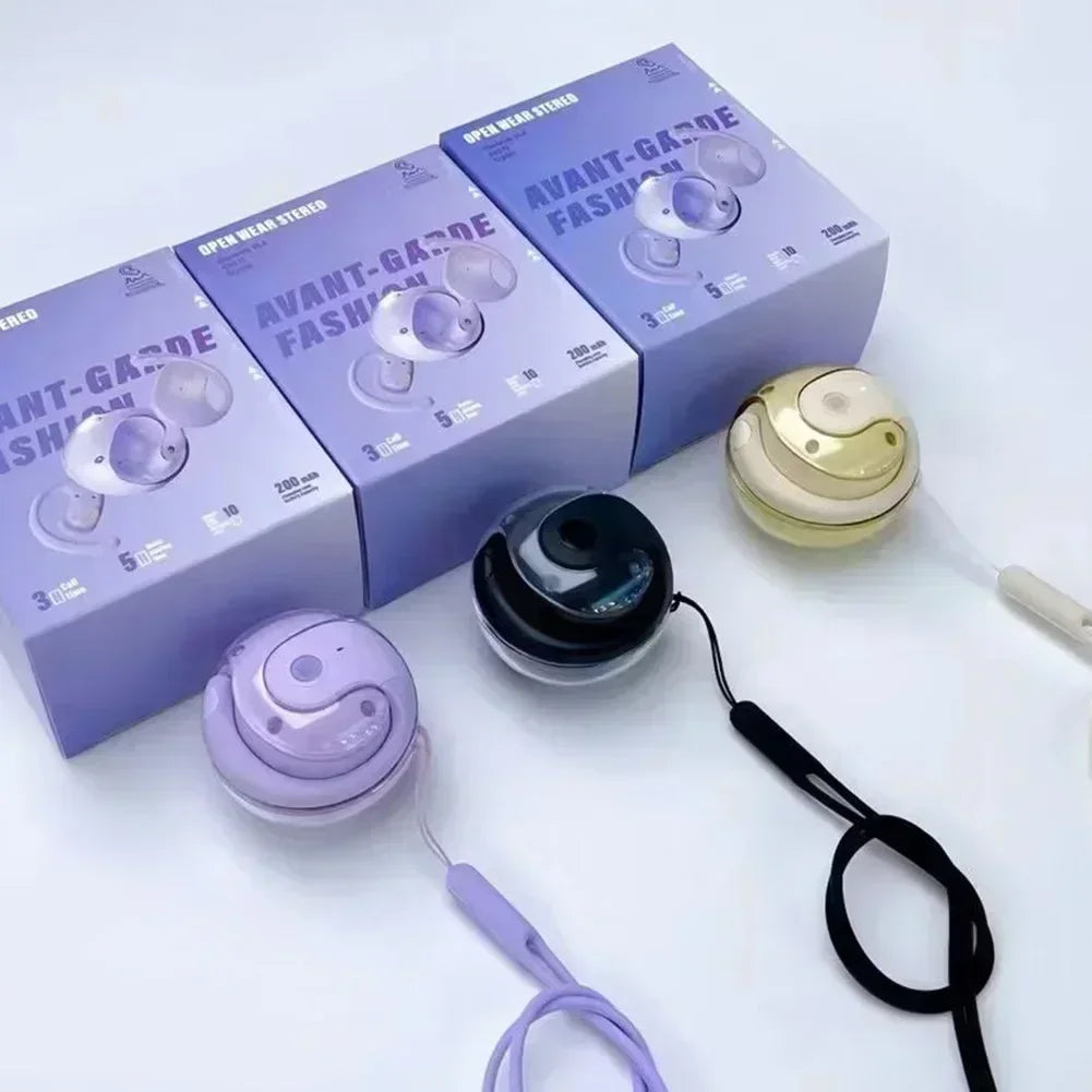 Wireless BT Earbuds Real-time Bluetooth Headphones High Quality Sound Sports In-Ear Monitors with Microphone