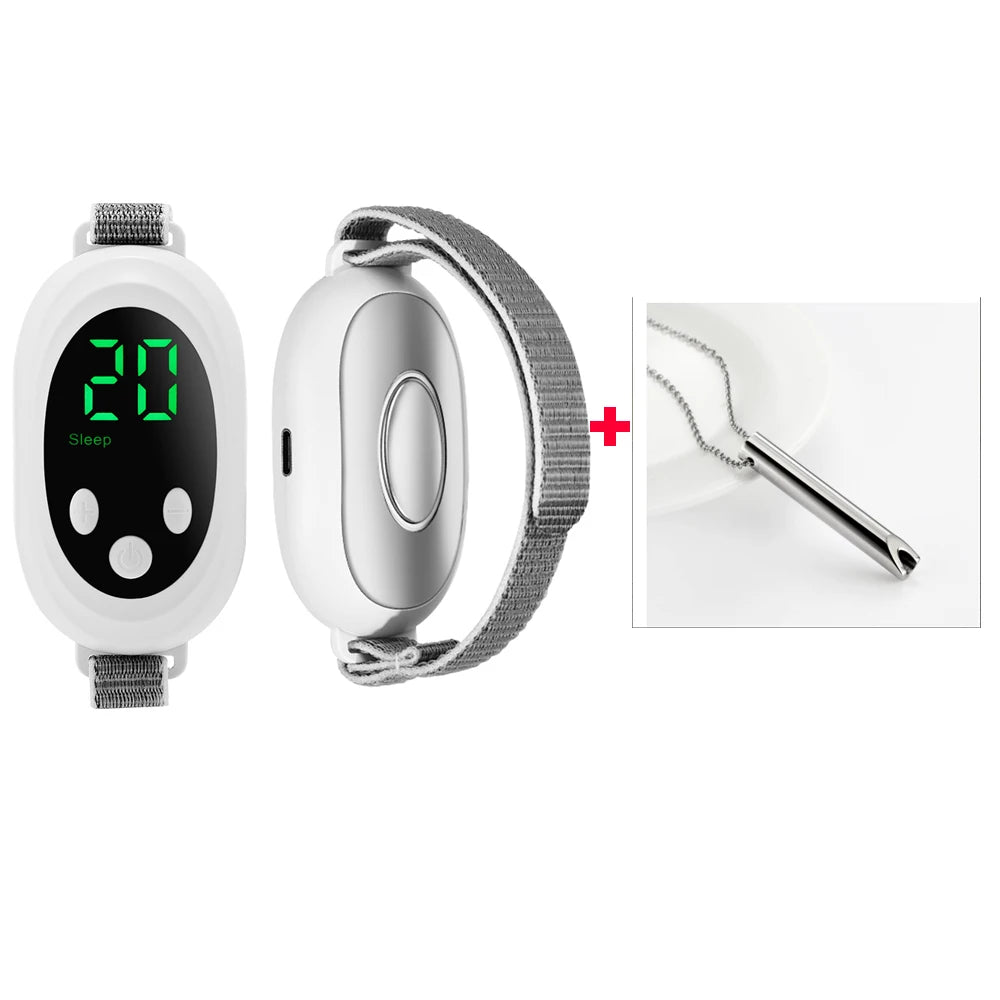 Handheld 20 Levels EMS Sleep Aid Relaxation Treatment Microcurrent Pulse Hypnosis Device Insomnia