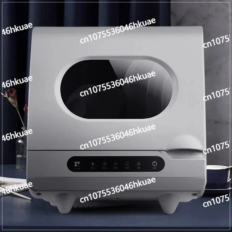 220V Installation-Free Household Automatic High Temperature Drying Bowl Poison Mini Dishwasher  Desktop