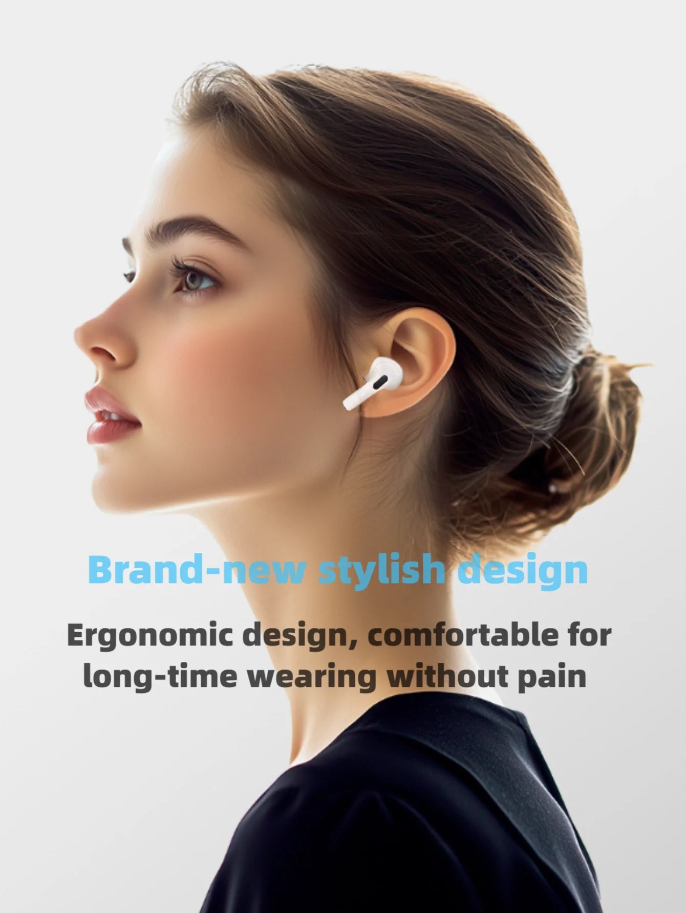 Airs Pro2 Bluetooth Headset Wireless Earphones TWS Earbuds With Siri Pop-up Window Waterproof Positioning Touch Control For Ios