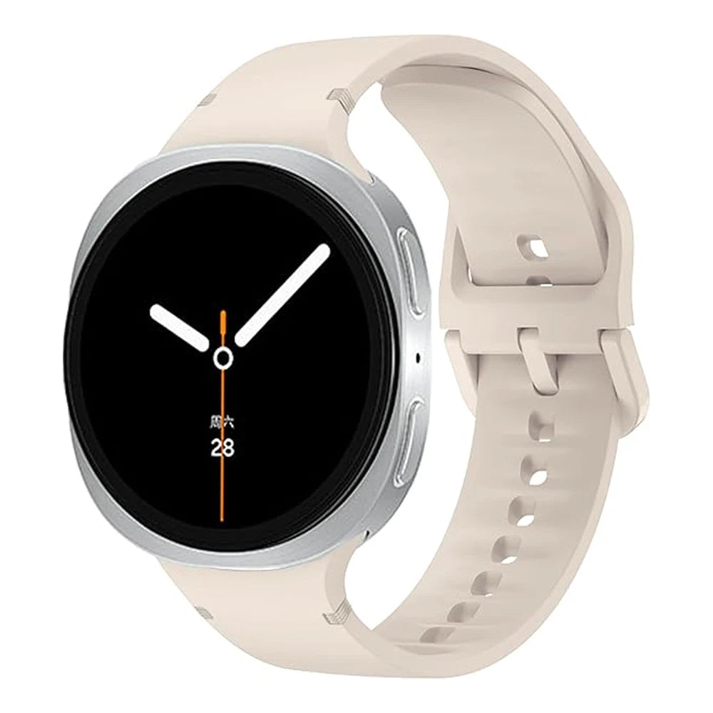 1:1 Sport Band for Samsung Galaxy watch 8 44mm 40mm 8 classic 46mm Wrist Replacement Belt Bracelet Correa Galaxy watch 8 Straps